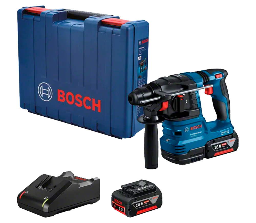 Ciocan rotopercutor cu acumulator BOSCH GBH 185-LI 1.9J 18V 4Ah