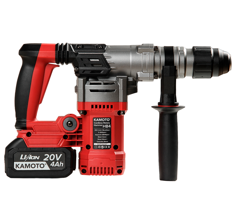 Ciocan rotopercutor cu acumulator (fara bat) KAMOTO HB4 4.2J 20V-3