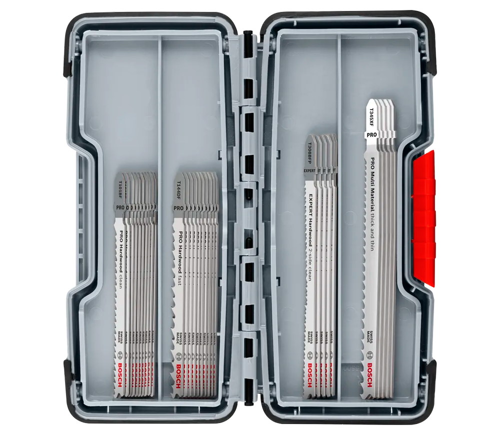 Set lame ferestrău pendular BOSCH PRO Kitchen builder 100/117/132mm Lemn/Metal