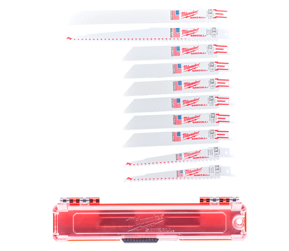 Set pânze pentru ferăstrău sabie MILWAUKEE SAWZALL  150/230mm Lemn/Plastic/Metal