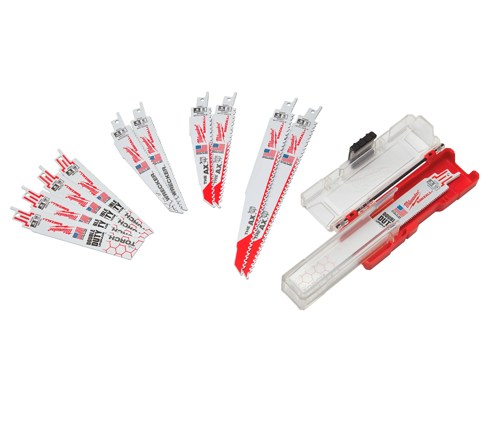 Set pânze pentru ferăstrău sabie MILWAUKEE SAWZALL Blade Set 150/230mm Lemn/Plastic/Metal