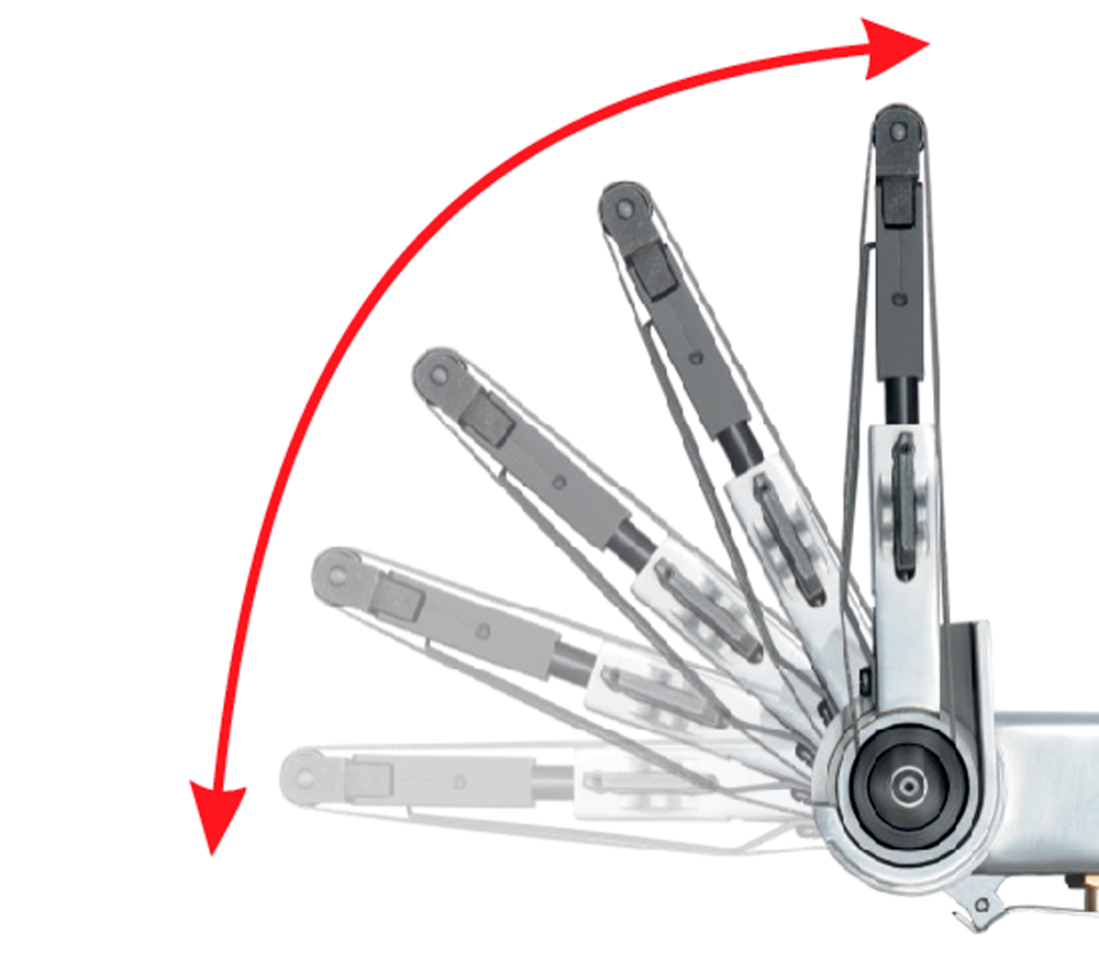 Șlefuitor pneumatic cu bandă YATO YT09741 6bar-3