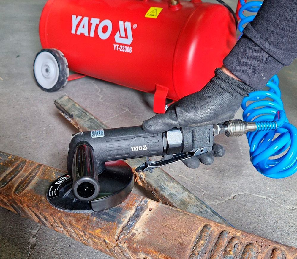 Polizor unghiular pneumatic YATO YT09675 6.5bar-3
