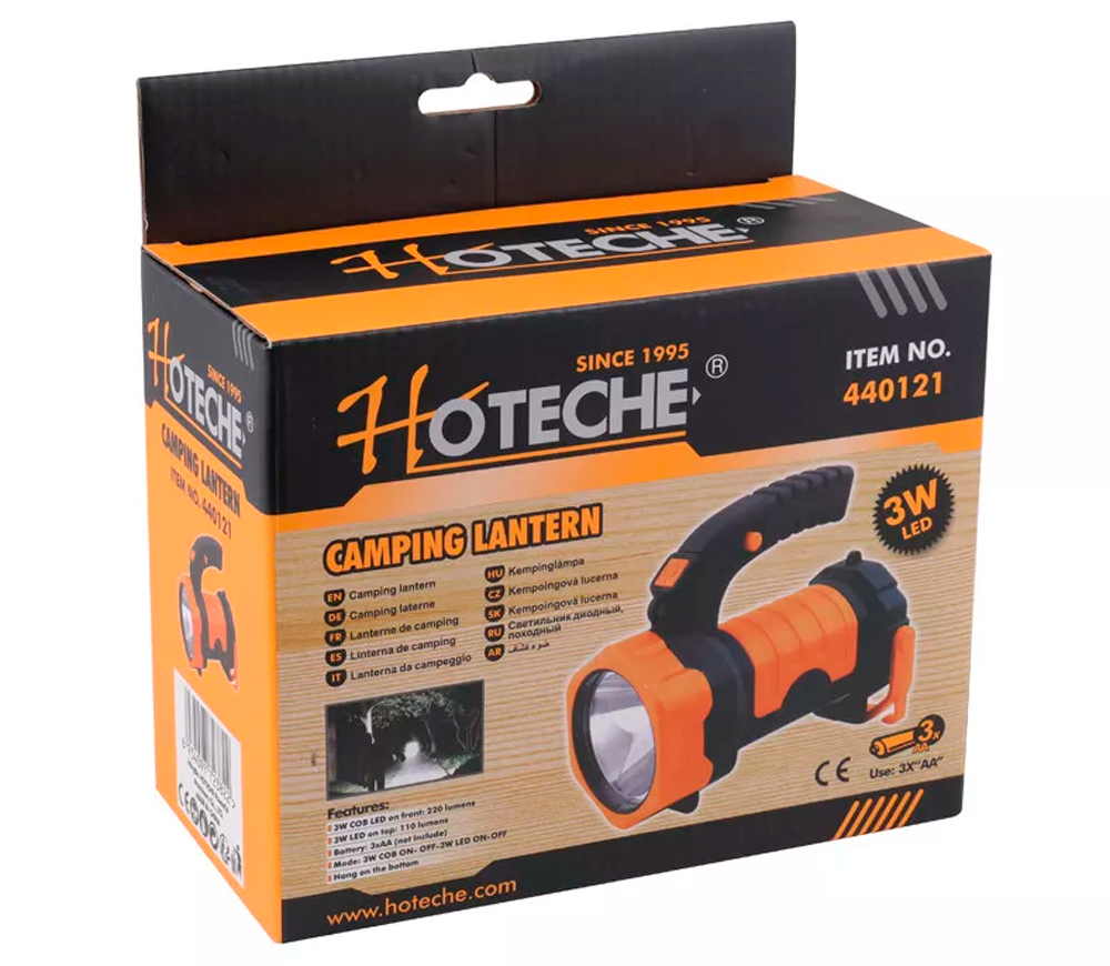 Lanterna portabilă HOTECHE 440121 200lm 3 x AA-2