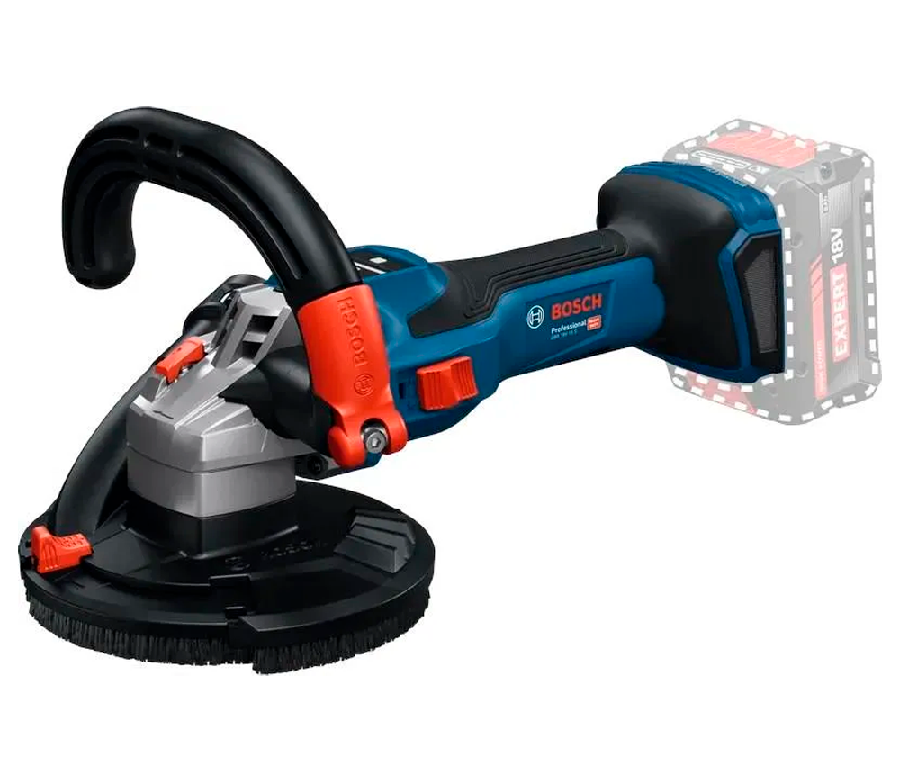 Șlefuitor de beton Bosch GBR 18V-15 S Professional (Solo)