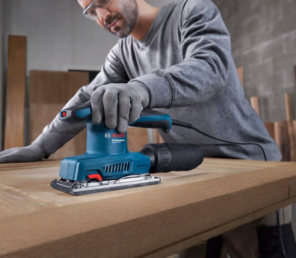 Mașină de șlefuit cu vibrații BOSCH GSS 20-18 A Professional 200w-4