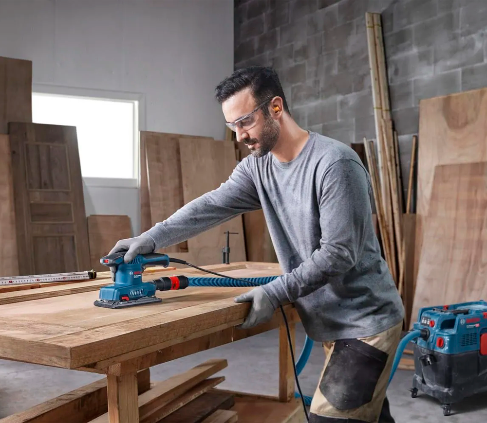 Mașină de șlefuit cu vibrații BOSCH GSS 20-18 A Professional 200w-5