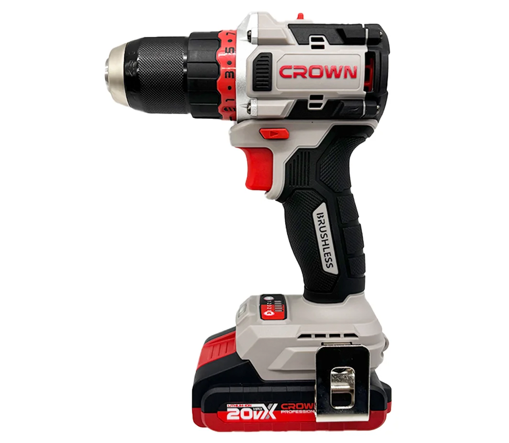 Mașină de înșurubat cu acumulator CROWN CT21128HMX-2 IMC 20V 2Ah-3