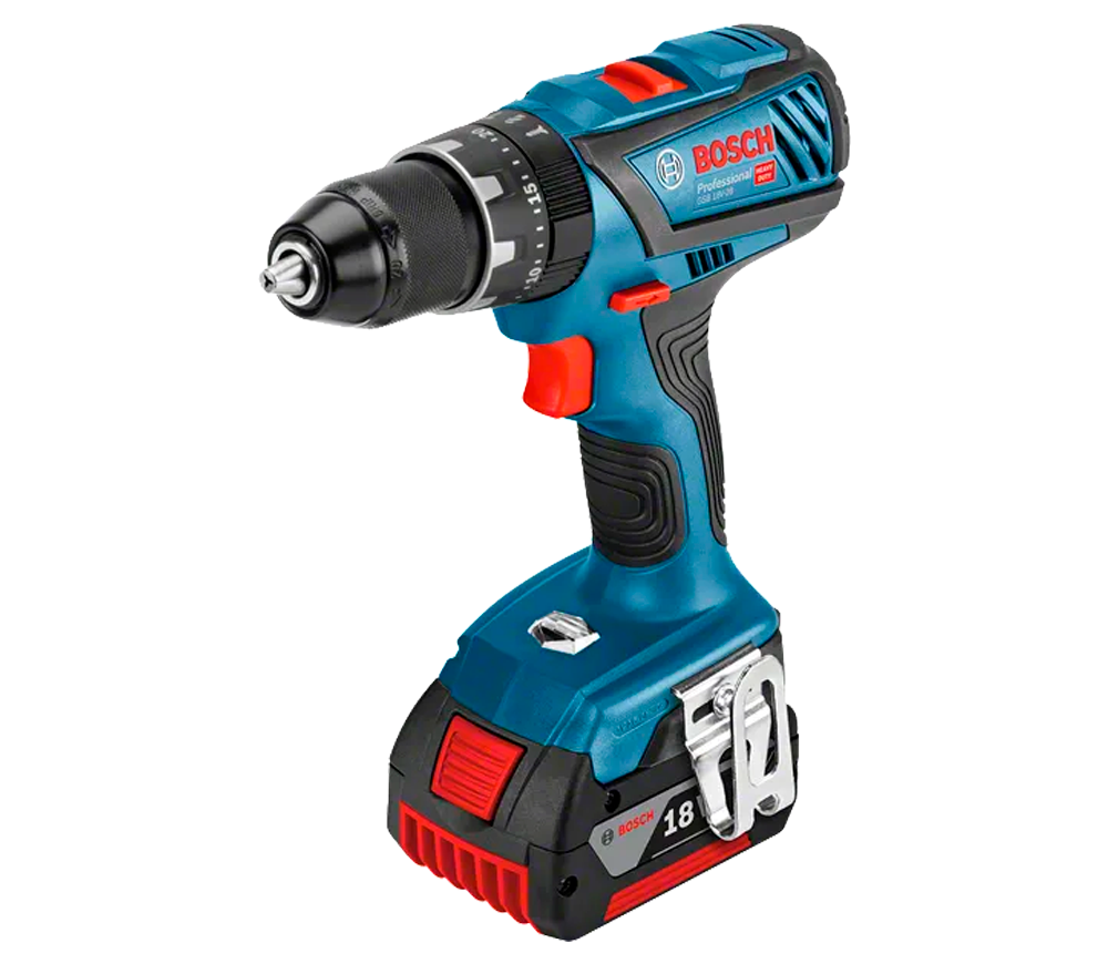Mașină de înșurubat cu percuție cu acum. BOSCH GSB 18V-28 18V 2Ah-2