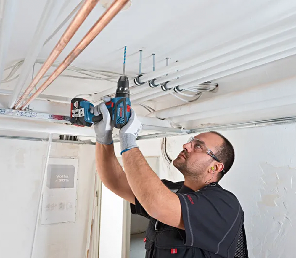 Mașină de înșurubat cu percuție cu acum. BOSCH GSB 18V-28 18V 2Ah-4