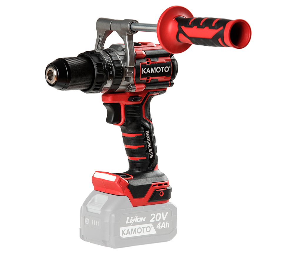 Mașină de înșurubat cu percuție cu acum. (fără bat) KAMOTO DB160 20V