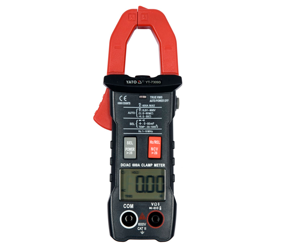 Clește de măsurat curentul YATO YT73093 0/600V 0/600A