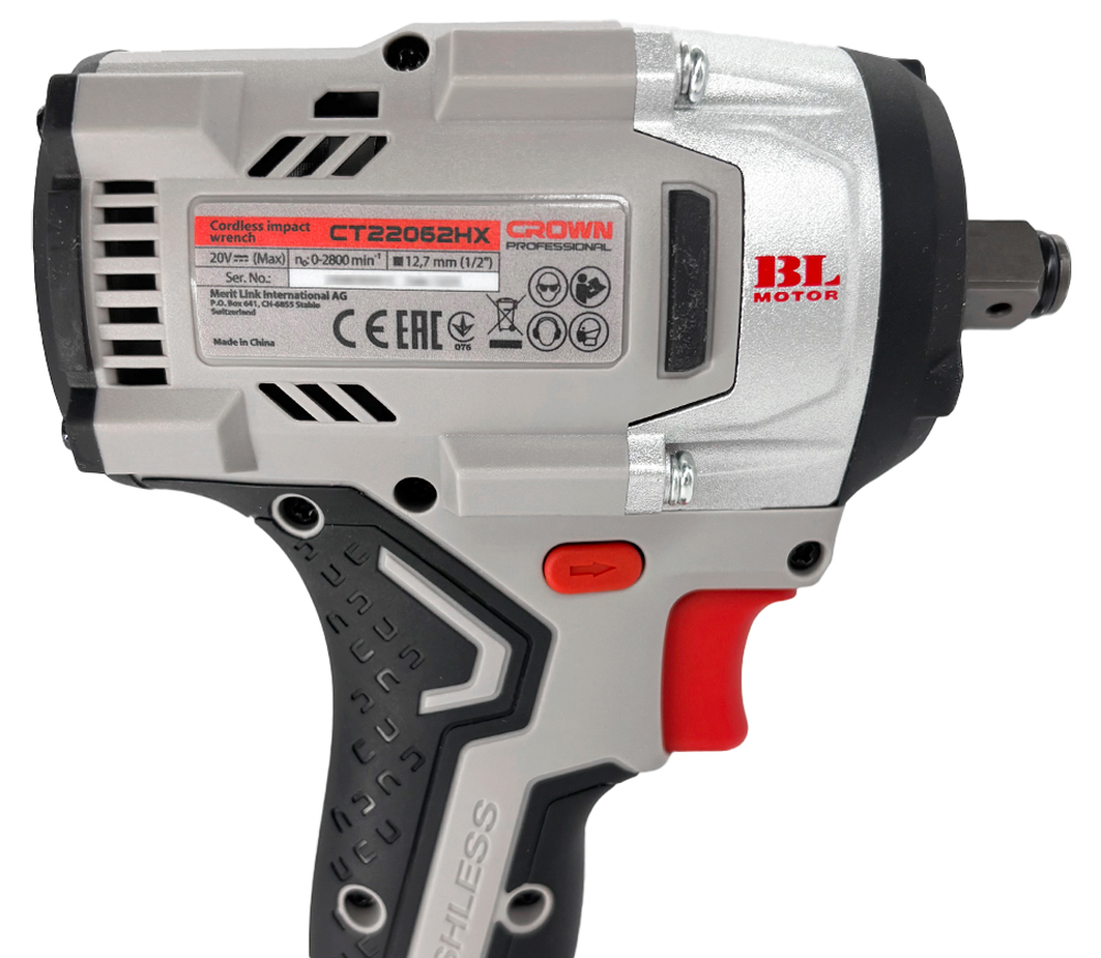 Mașină de înșurubat cu impact cu acumulator CROWN CT22062HX-5 IMC 20V 5Ah 550Nm-4