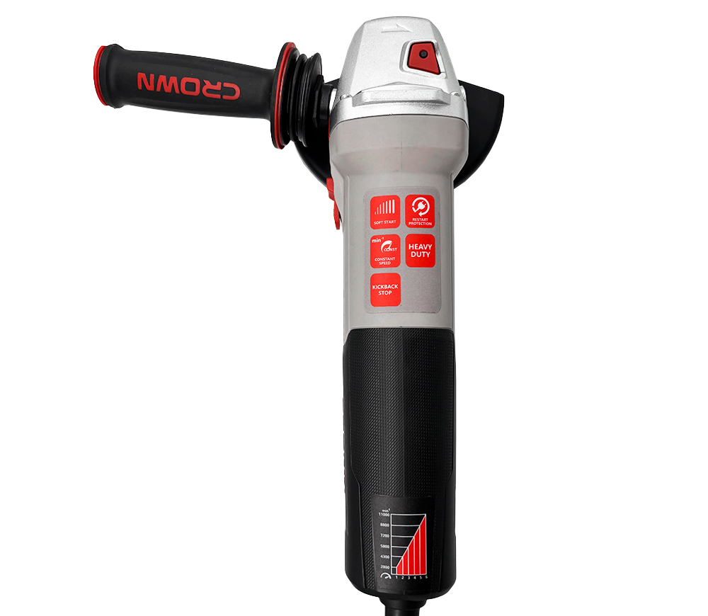 Polizor unghiular CROWN CT13678-125RSVC 1700w 125mm-3