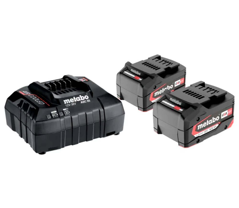 Încărcător cu 2 acumulatoare METABO 685050000 55w 18V 4A
