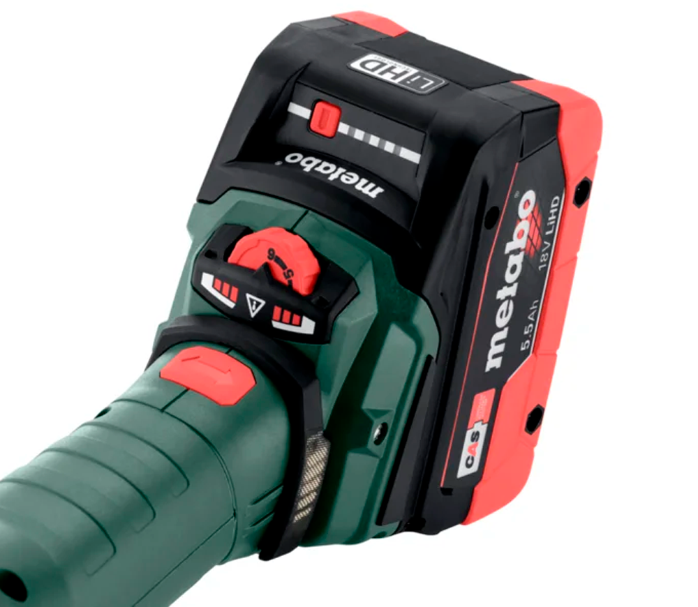 Polizor unghiular cu acumulator (fara bat) METABO WVBF 18 LT BL 11-125 Quick 125mm 18V-3