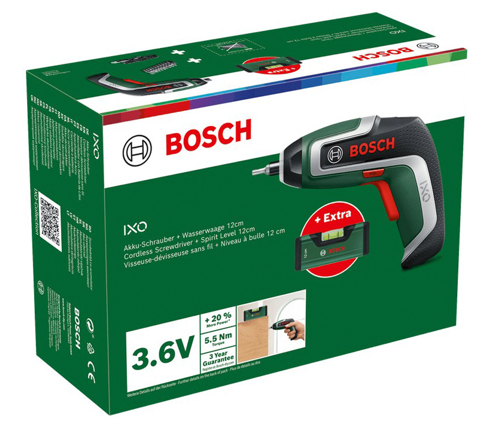Șurubelniță cu acumulator BOSCH IXO 7 Level Set 3.6V 2Ah-3