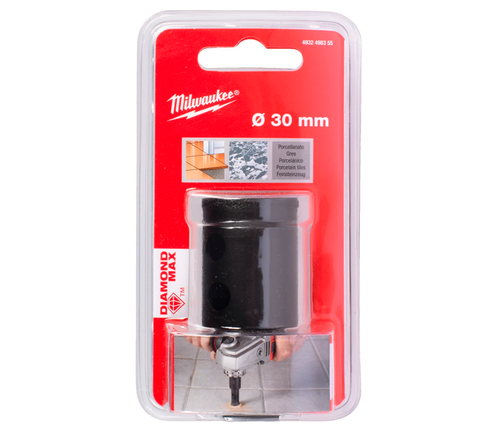 Carotă de găurit MILWAUKEE DIAMOND MAX Diamantată 30mm-2