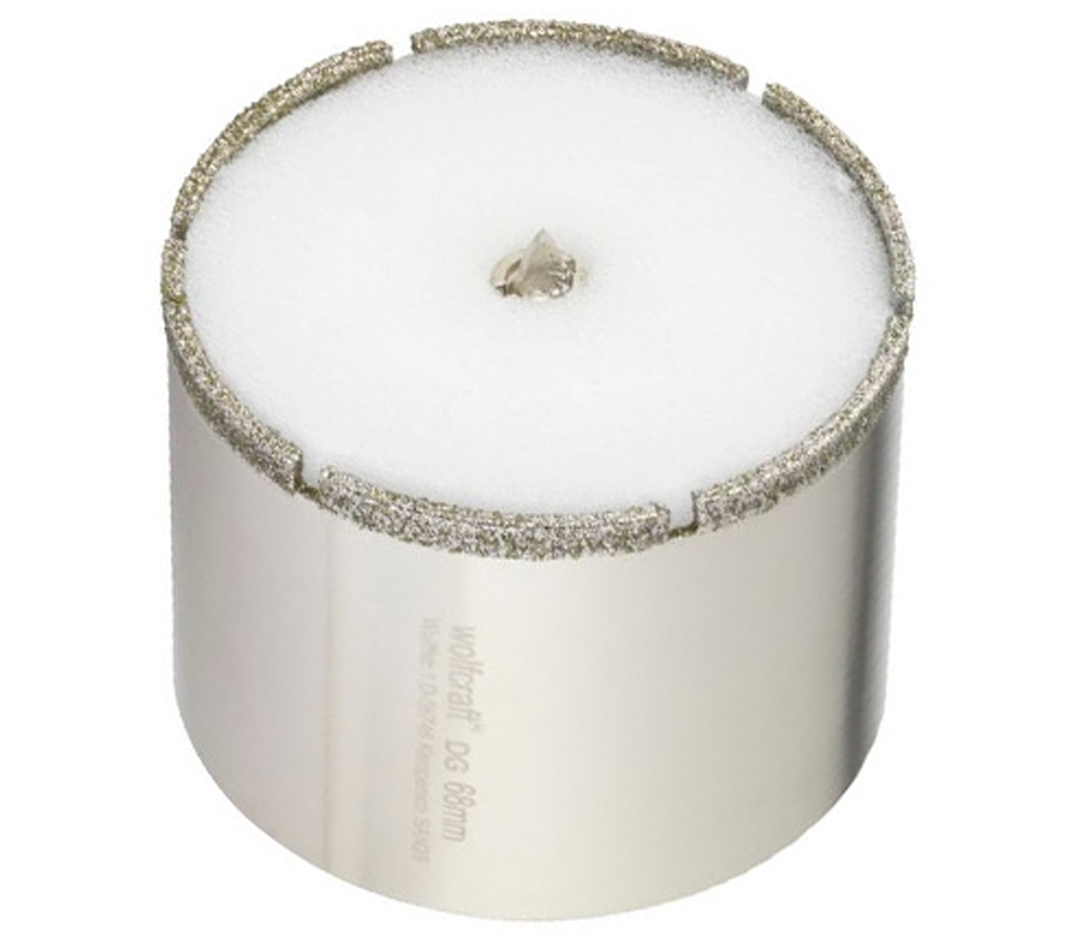 Carotă de găurit Wolfcraft 5931000 Diamantată 68mm