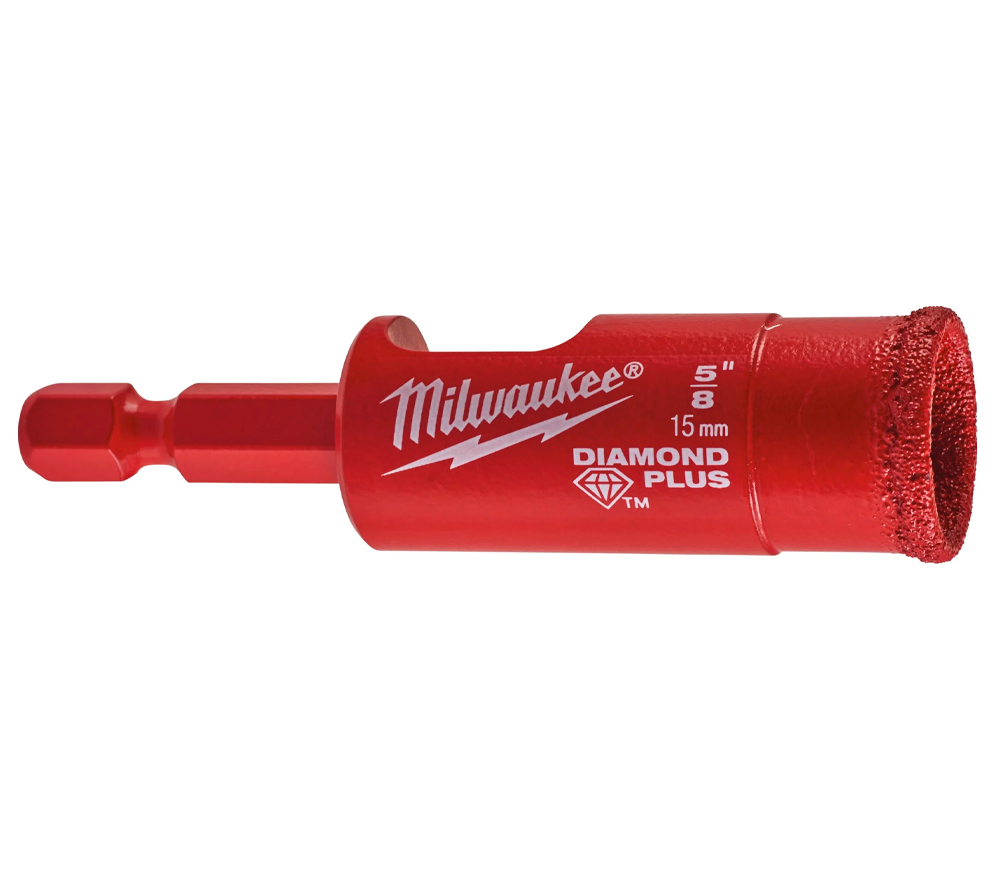 Carotă de găurit MILWAUKEE DIAMOND PLUS Diamantată 15mm