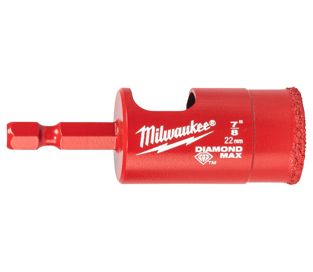Carotă de găurit MILWAUKEE DIAMOND MAX Diamantată 22mm
