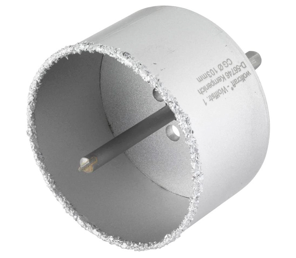 Carotă de găurit Wolfcraft 3899000 Din carbură 103mm