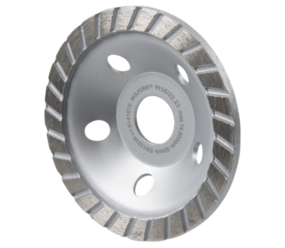 Disc de șlefuit beton Wolfcraft 8382000 125mm