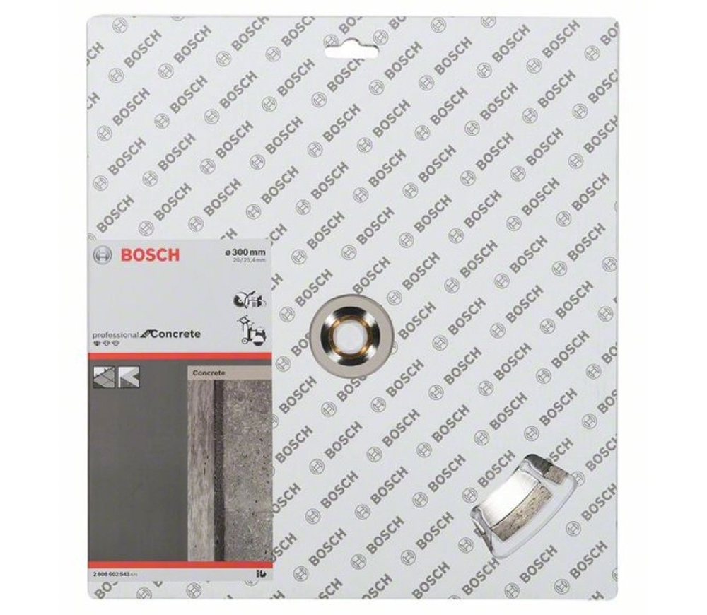 Disc de tăiat cu diamant BOSCH Standard for Concrete 300mm Segmentat Beton/Piatră-2
