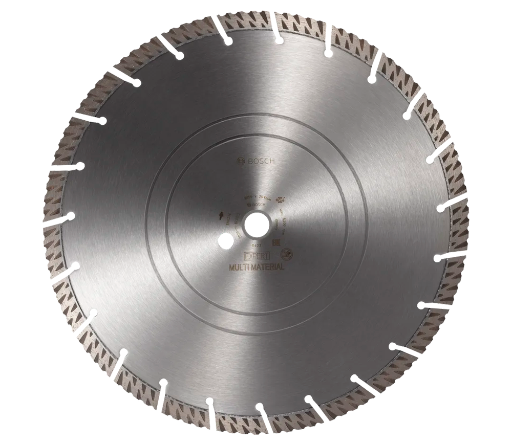 Disc de tăiat cu diamant BOSCH EXPERT MultiMaterial 350mm Segmentat Beton/Piatră/Cărămidă-2
