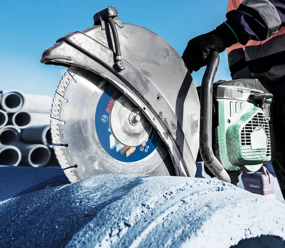 Disc de tăiat cu diamant BOSCH EXPERT MultiMaterial 350mm Segmentat Beton/Piatră/Cărămidă-5