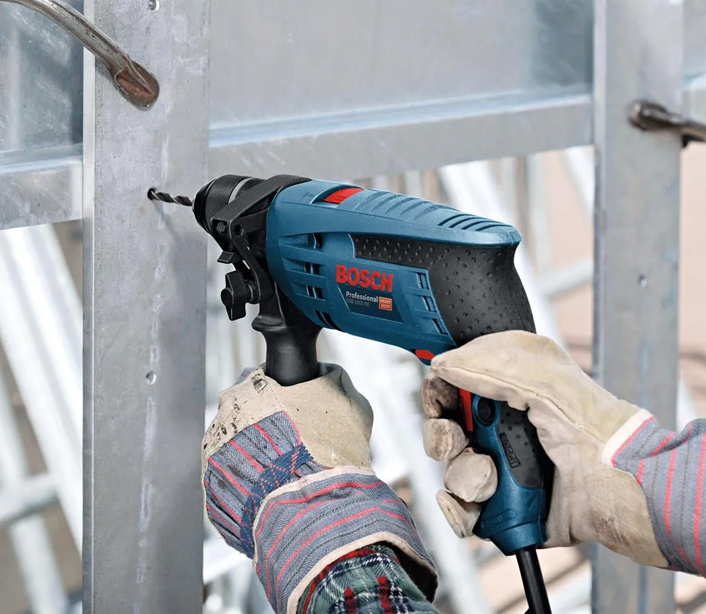 Mașină de găurit cu percutie BOSCH GSB 1600 RE 750w-3