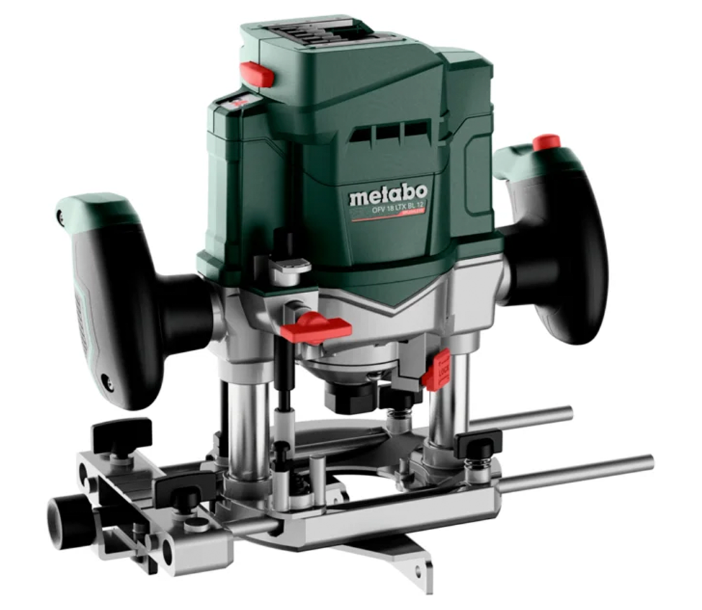 Mașină de frezat cu acumulator (fără bat) METABO OFV 18 LTX BL 12 18V