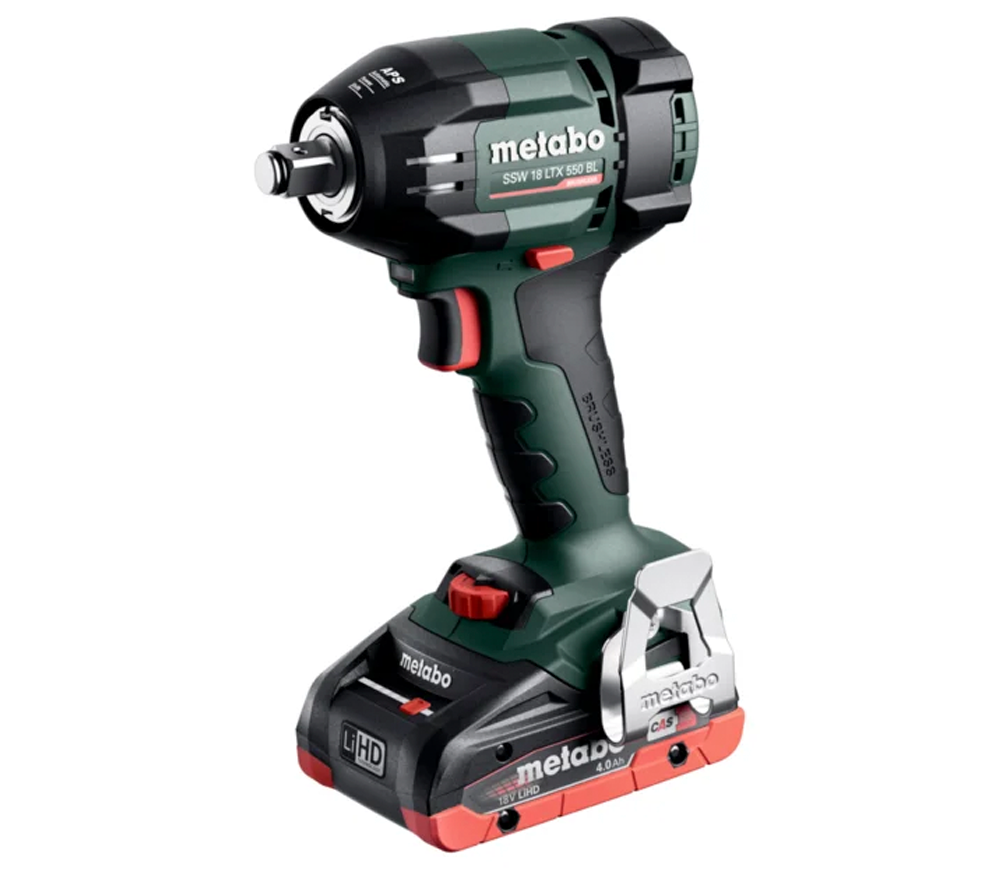 Mașină de înșurubat cu impact cu acumulator METABO SSW 18 LTX 550 BL 18V 4Ah 840Nm