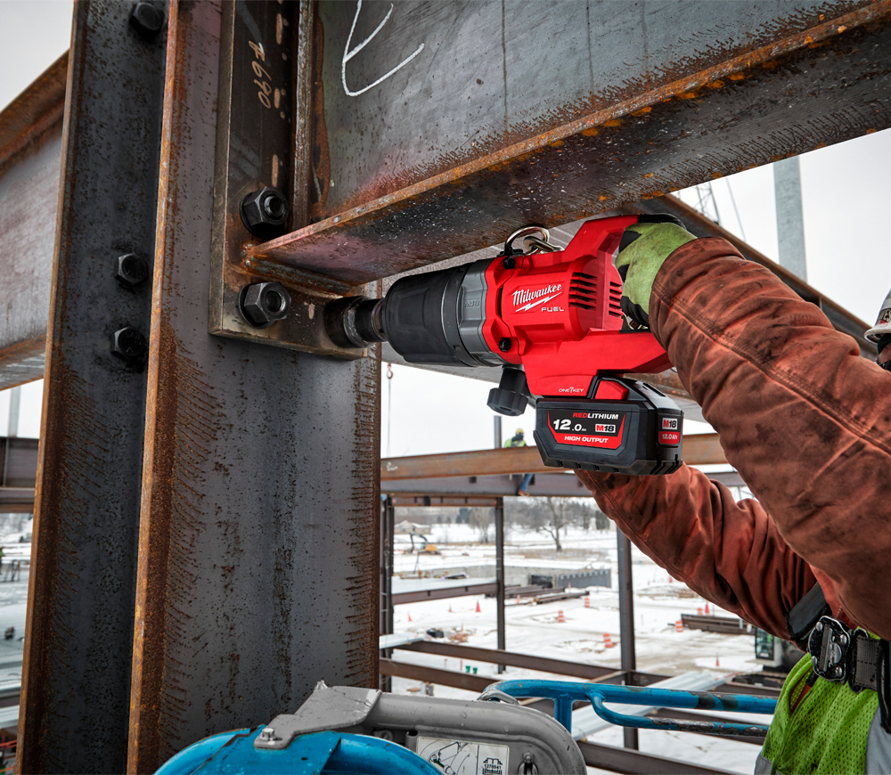 Mașină de înșurubat cu impact cu acumulator (fără bat) MILWAUKEE M18 ONEFHIWF1DS-0C 18V 2711Nm-4