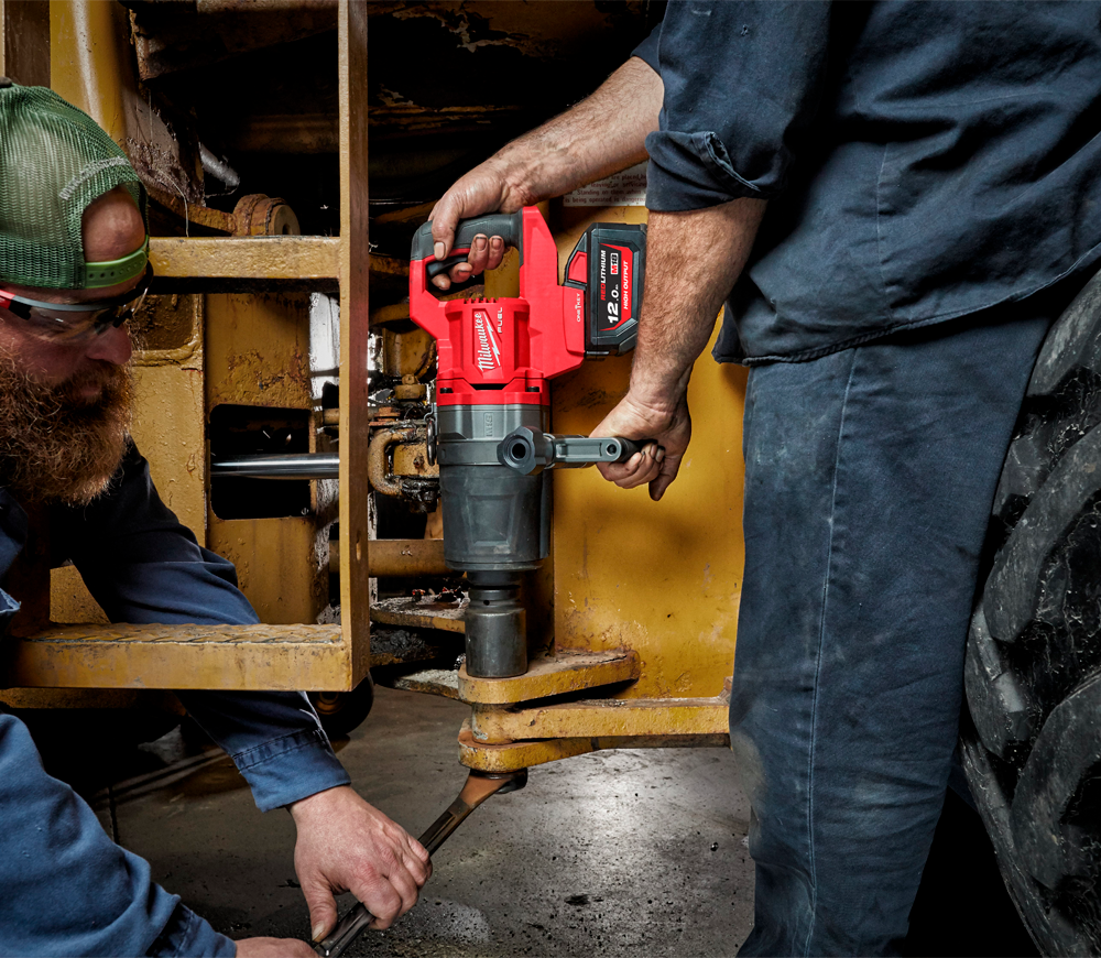 Mașină de înșurubat cu impact cu acumulator (fără bat) MILWAUKEE M18 ONEFHIWF1DS-0C 18V 2711Nm-5