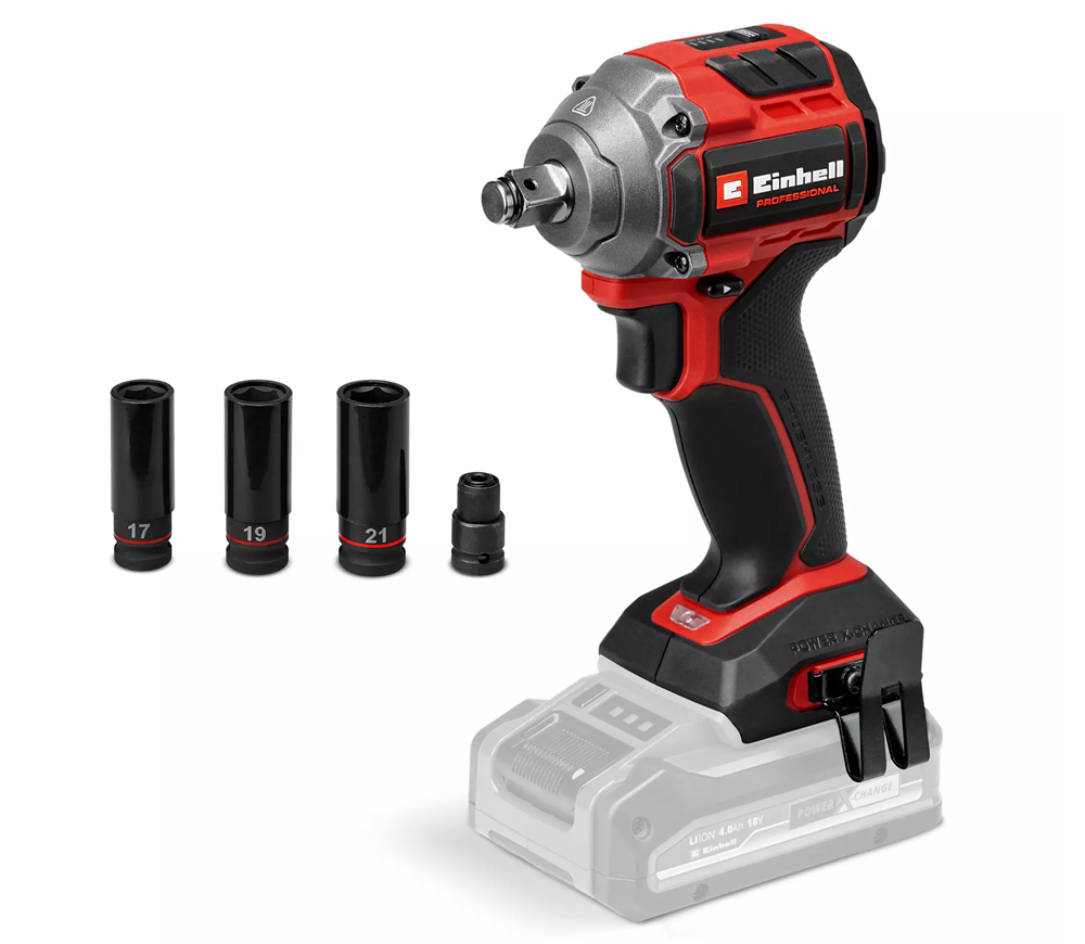 Mașină de înșurubat cu impact cu acumulator (fără bat) EINHELL TP-CW 18/260-C Li BL-Solo 18V  500Nm