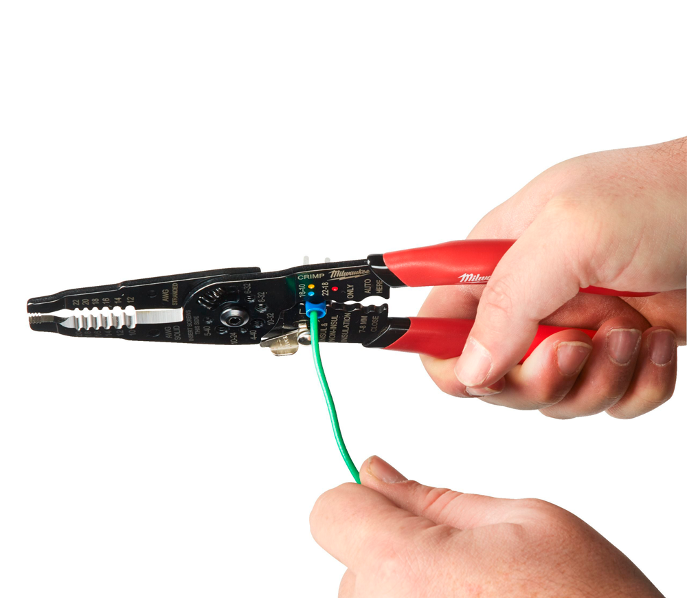 Clești pentru îndepărtare izolație MILWAUKEE Wire Stripping Plier-6