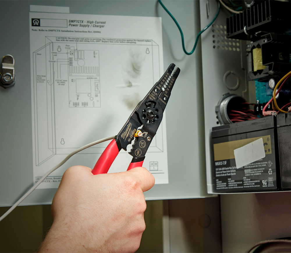 Clești pentru îndepărtare izolație MILWAUKEE Wire Stripping Plier-7