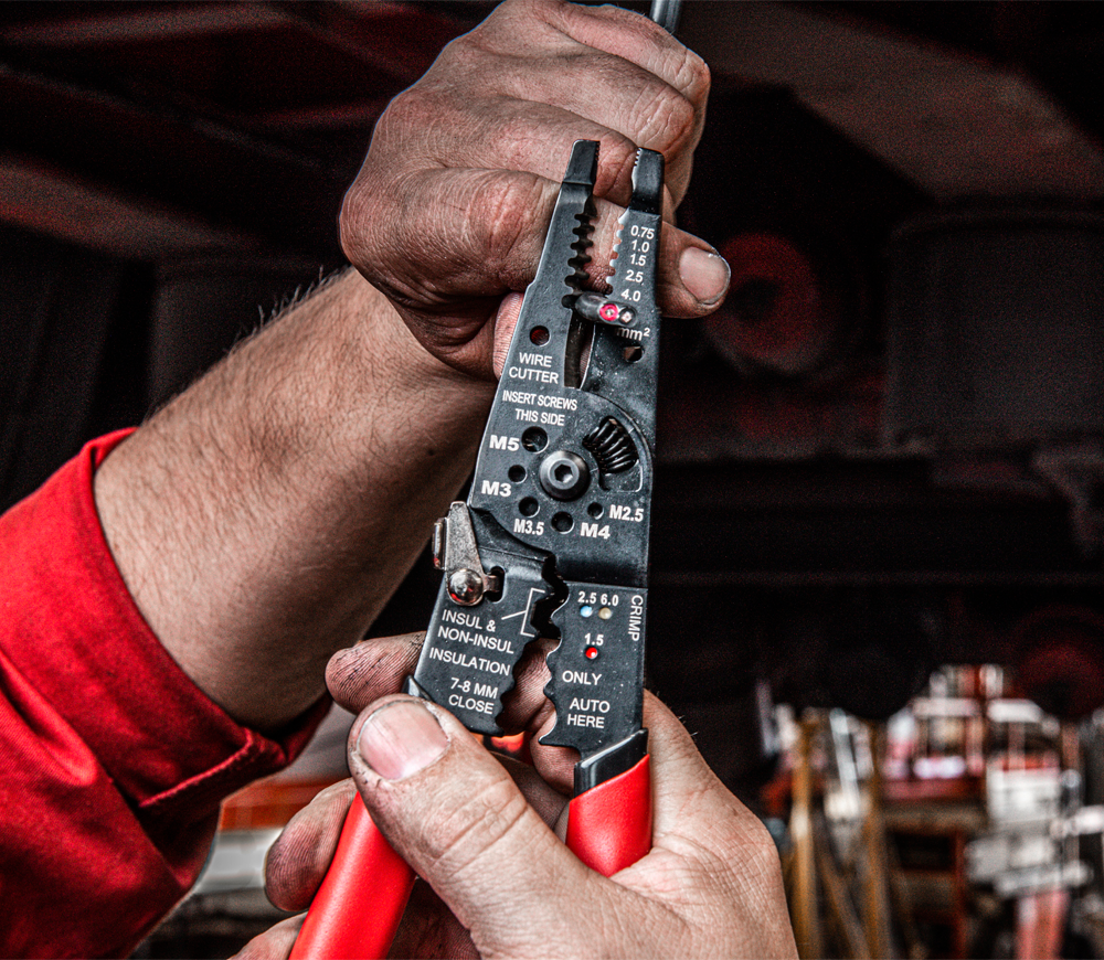 Clești pentru îndepărtare izolație MILWAUKEE Wire Stripping Plier-3