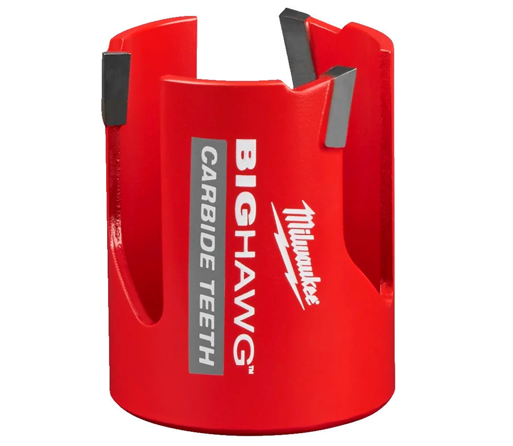 Carotă de găurit MILWAUKEE Big Hawg Din carbură pe multimaterial 54mm