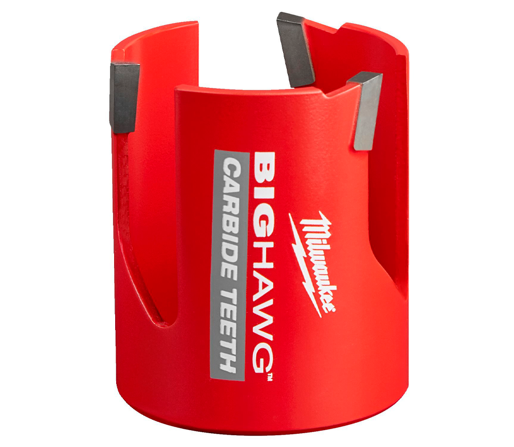 Carotă de găurit MILWAUKEE Big Hawg Din carbură pe multimaterial 57mm