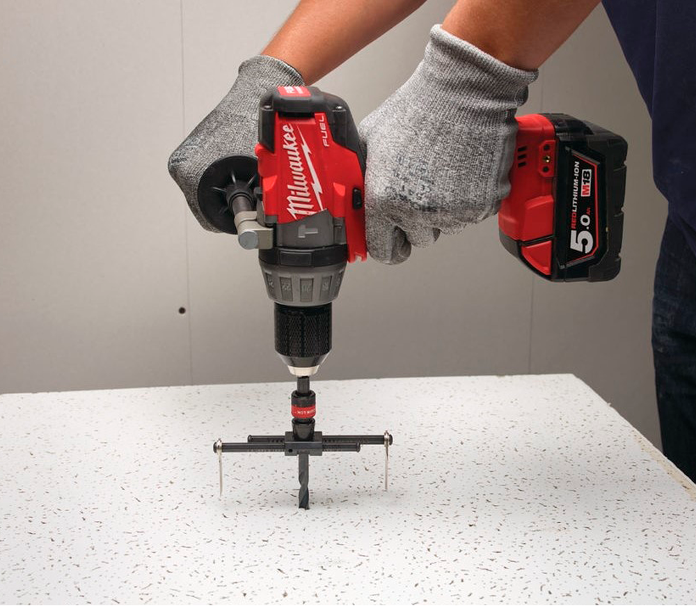 Carotă de găurit MILWAUKEE Adjustable Hole Cutter Reglabila pentru regips 51-178mm-3
