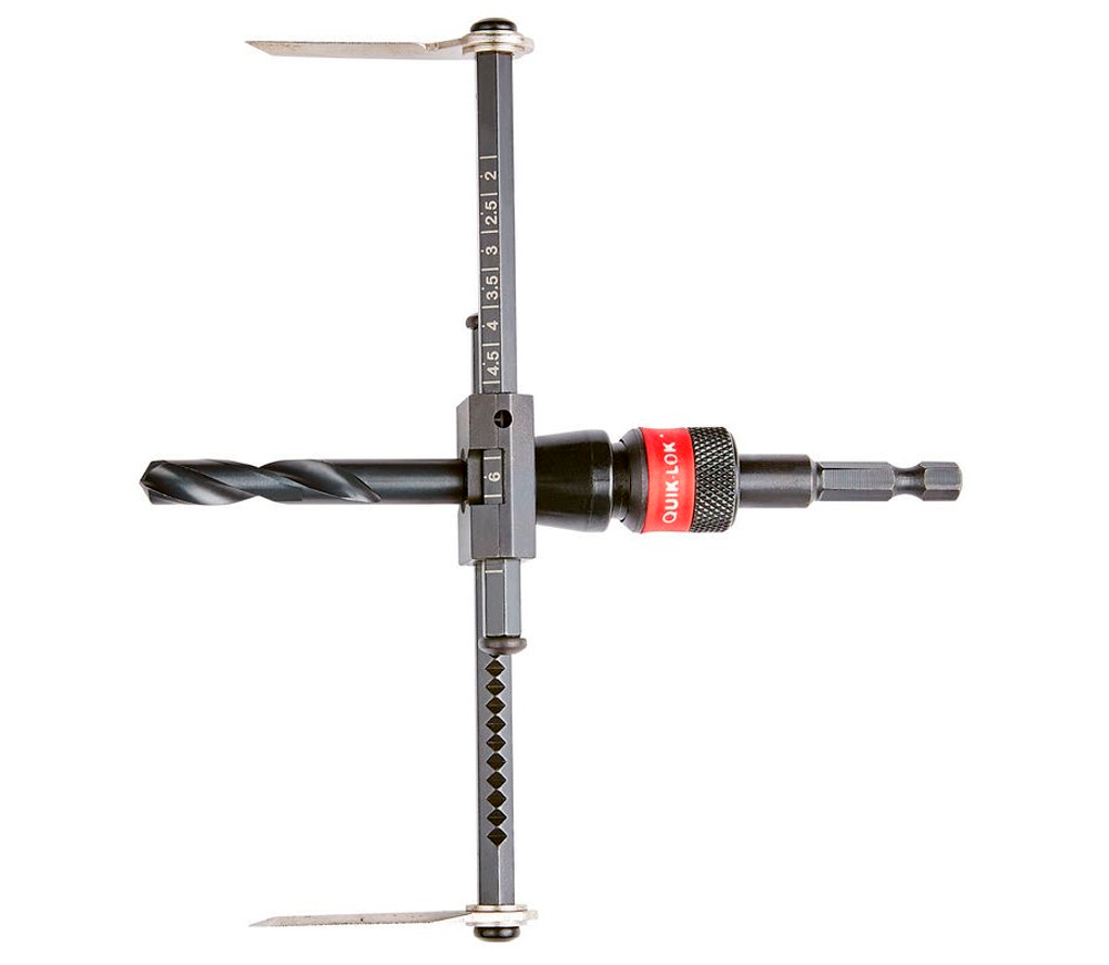 Carotă de găurit MILWAUKEE Adjustable Hole Cutter Reglabila pentru regips 51-178mm