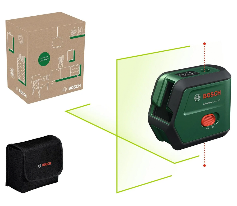 Nivelă cu laser BOSCH AdvancedLevel 2G 2fascicole 15m-2