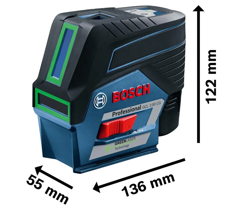Nivelă cu laser BOSCH GCL 2-50 CG GCL 2-50CG 2fascicole 20m-2