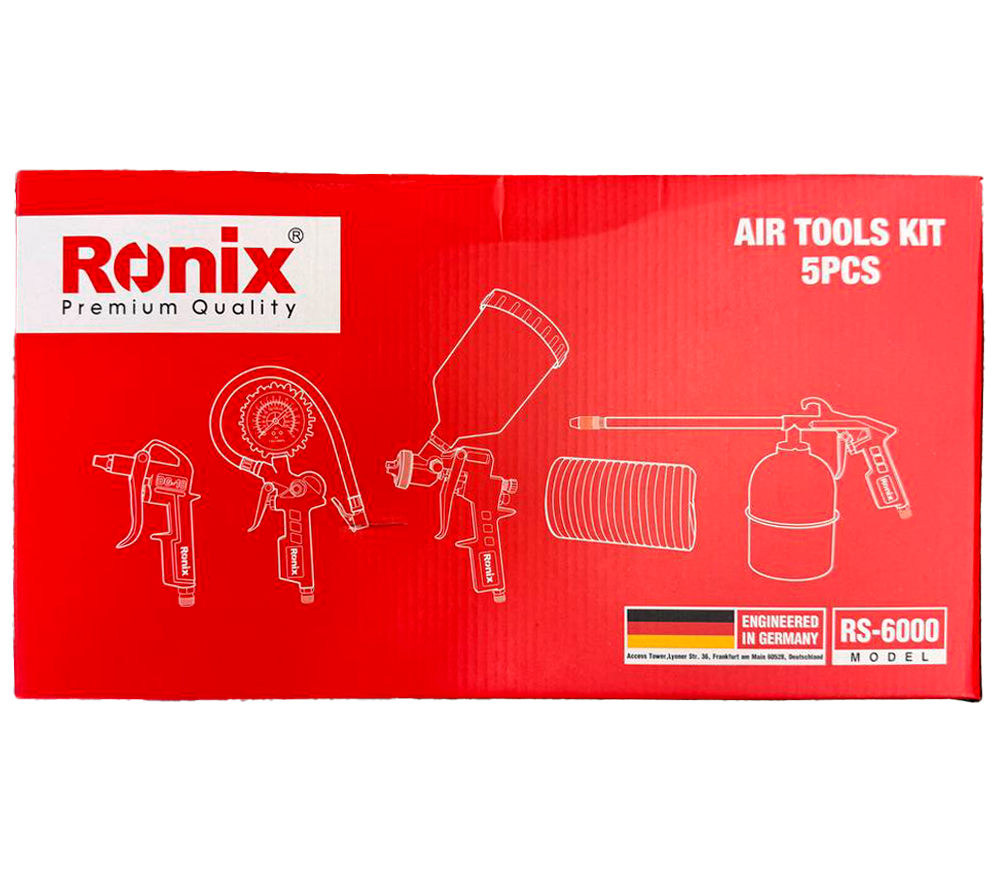 Set 5 scule pneumatice RONIX RS-6000