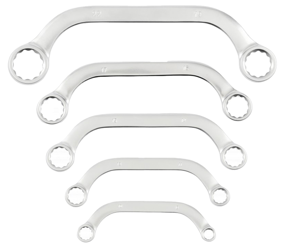Set de chei inelare tip «C» HOEGERT HT1W599 8-22mm
