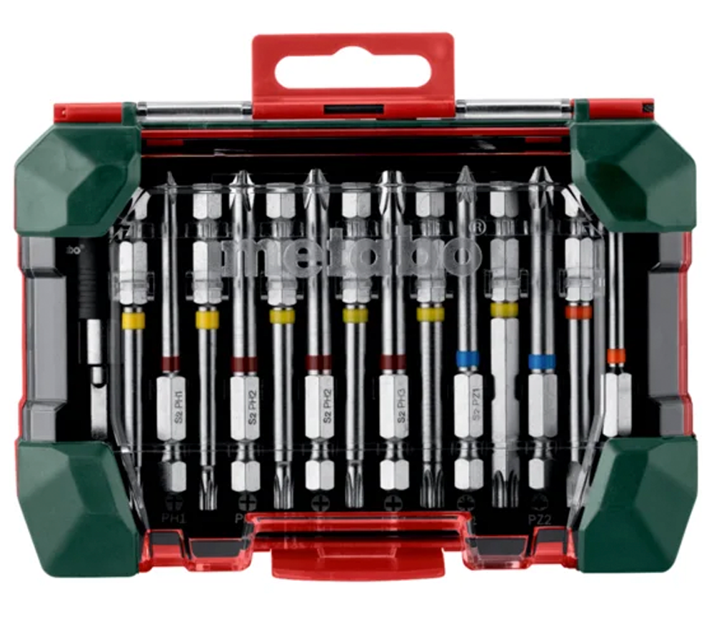 Набор бит METABO 626719000 PH/PZ/SL/TX 25-70мм-2