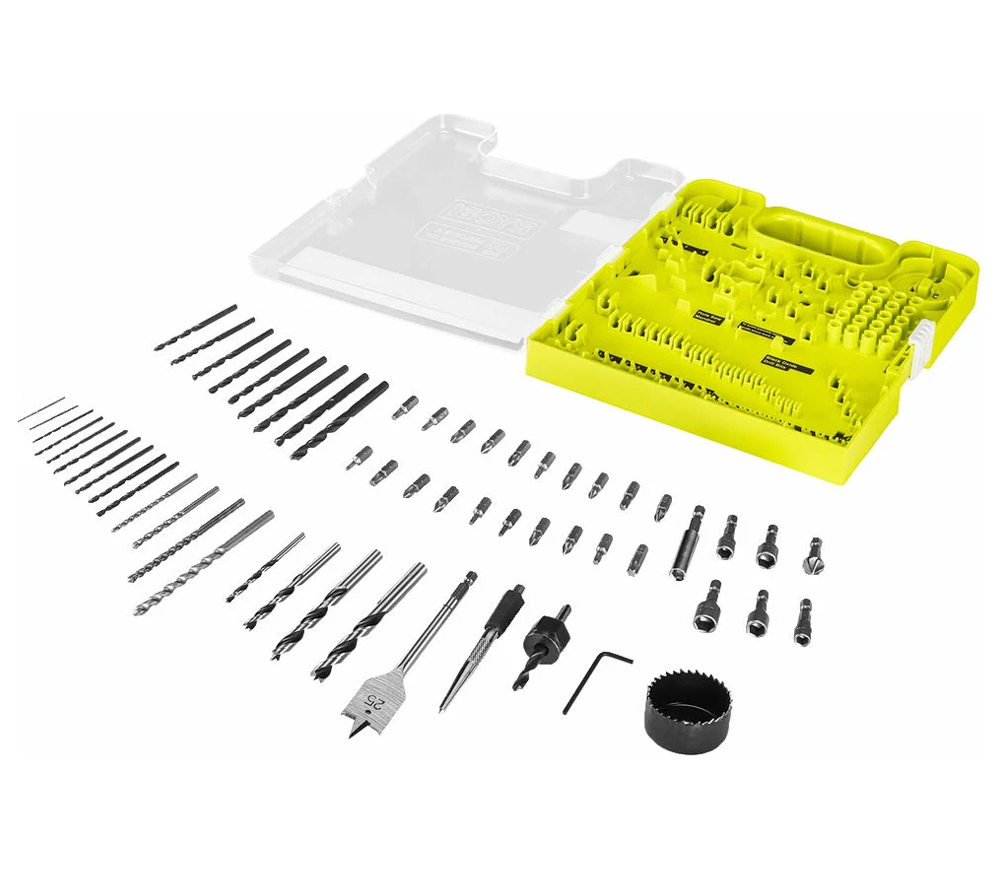 Set de burghie și biți RYOBI RAKDD60 PH/PZ/SL/TX-2