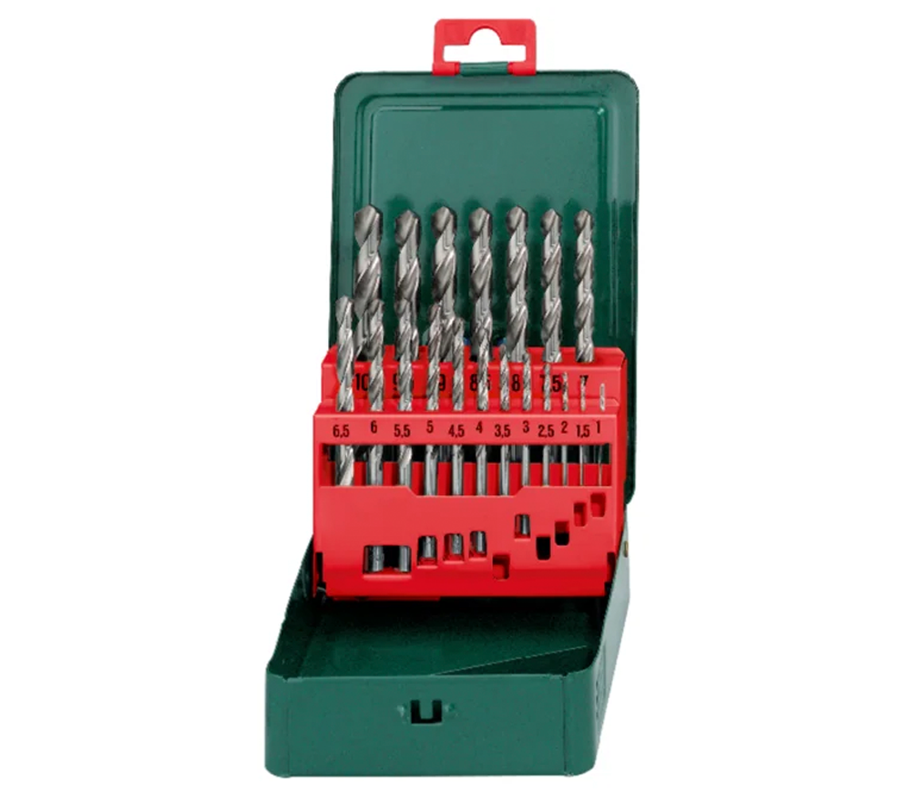 Set burghiuri pe metal METABO "SP" 1-10mm HSS-G